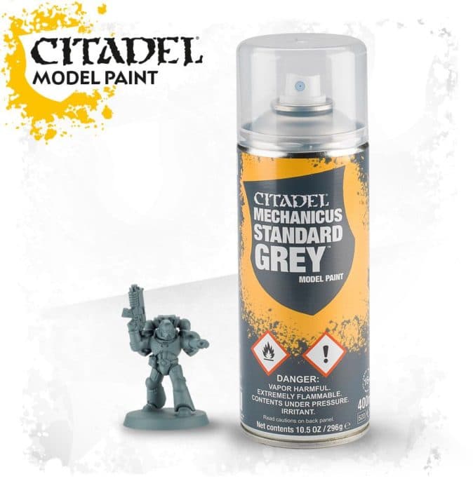 Mechanicus Standard Grey Spray (6 Pack) - Image 1