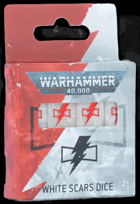 White Scars Dice Set - Image 1