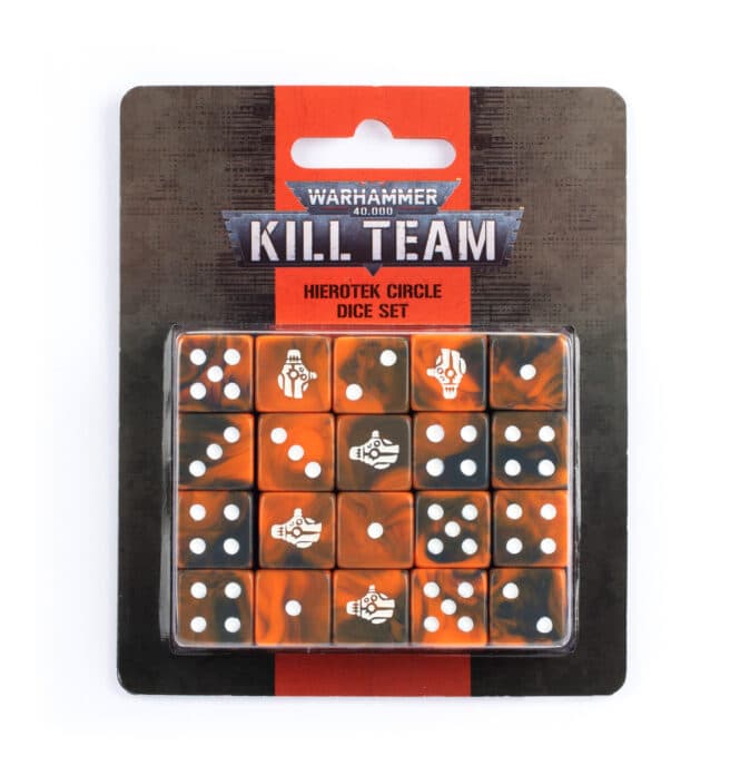 Kill Team: Hierotek Circle Dice Set - Image 1