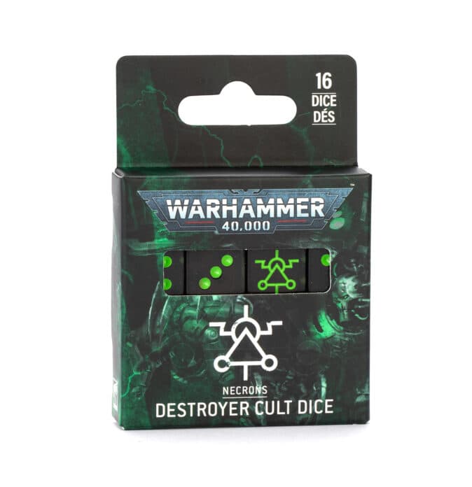 Necrons Destroyer Cult Dice