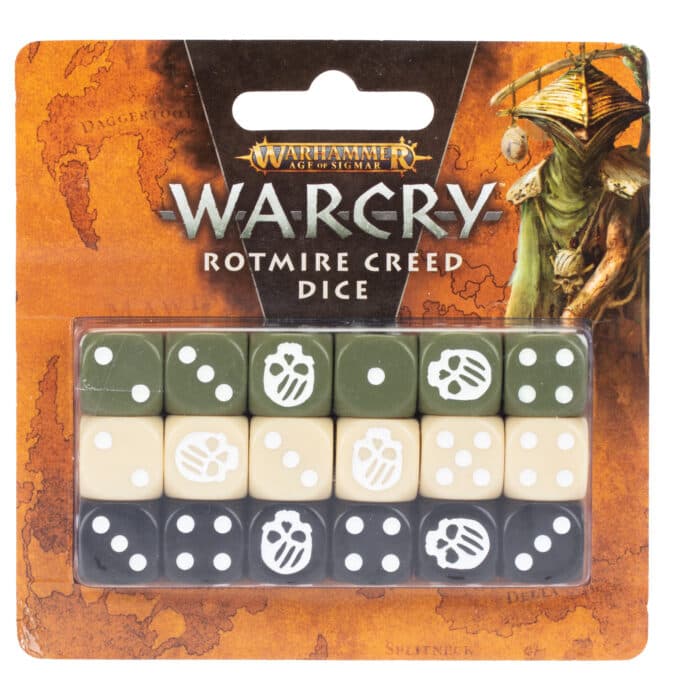 Warcry: Rotmire Creed Dice - Image 1