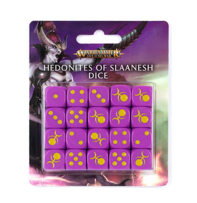 Hedonites of Slaanesh Dice Set - Image 1