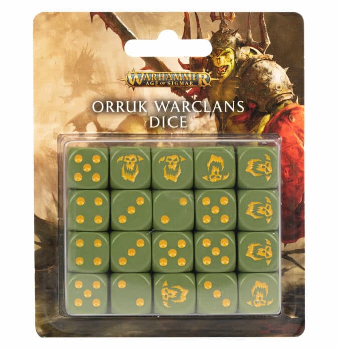 Age of Sigmar: Orruk Warclans Dice - Image 1