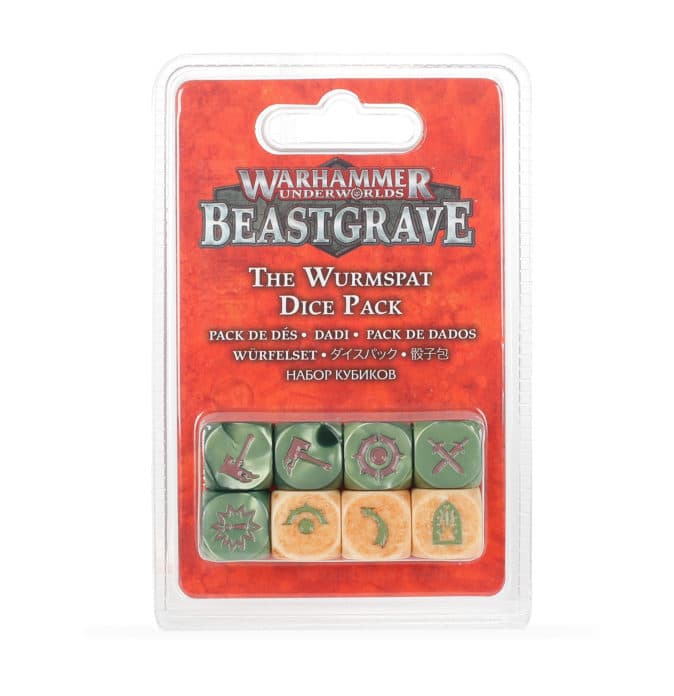 WH Underworlds: The Wurmspat Dice Pack