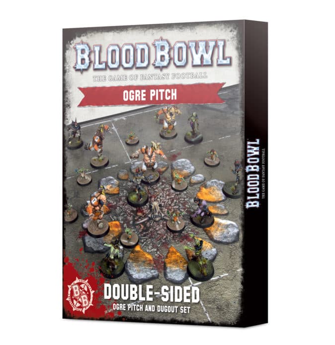 Blood Bowl: Ogre Team Pitch & Dugouts - Image 1