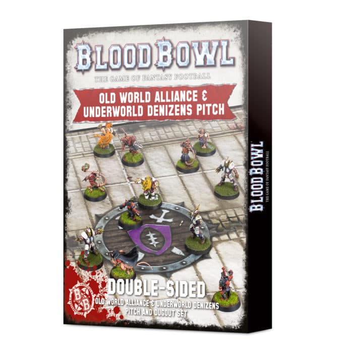 Blood Bowl Old World & Underworld Pitch