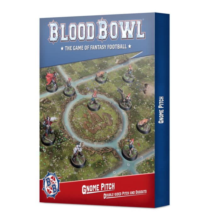 Blood Bowl: Gnome Team Pitch and Dugouts - Image 1