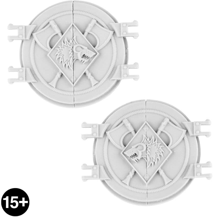 Space Wolves Legion Deimos Rhino Doors Set 1 - Image 1