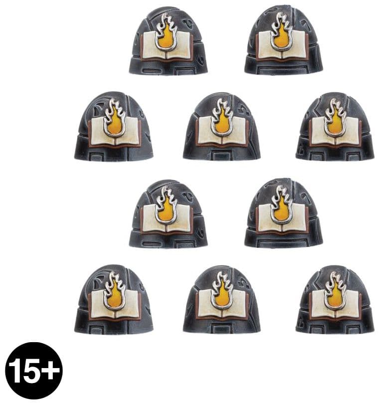 Word Bearers MkVI Shoulder Pads