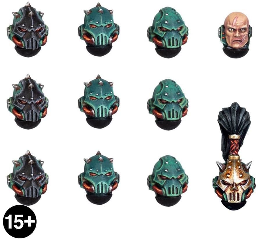 Sons of Horus MKVI Heads - Image 1