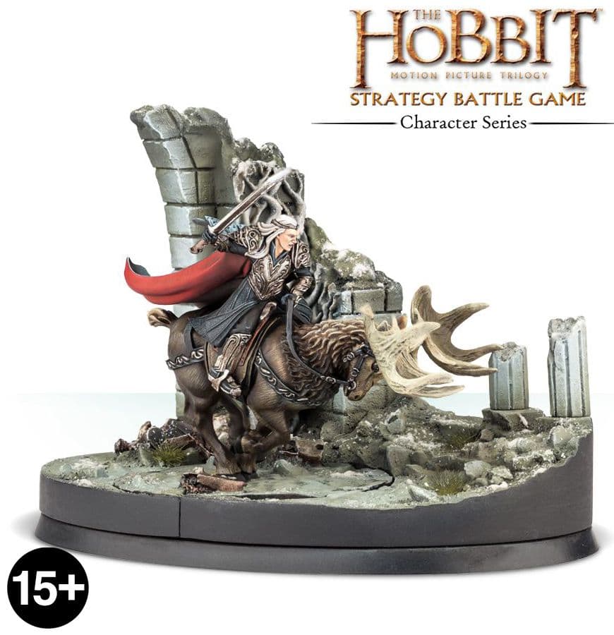 Thranduil, King of the Woodland Realm on Elk