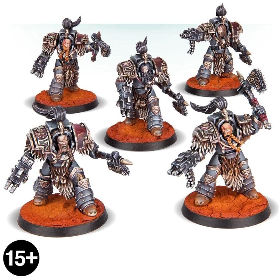 Space Wolves - Varagyr Wolf Guard Terminators - Image 1