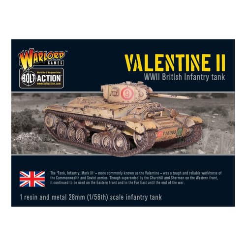 Bolt Action: Valentine II Infantry Tank - Image 1