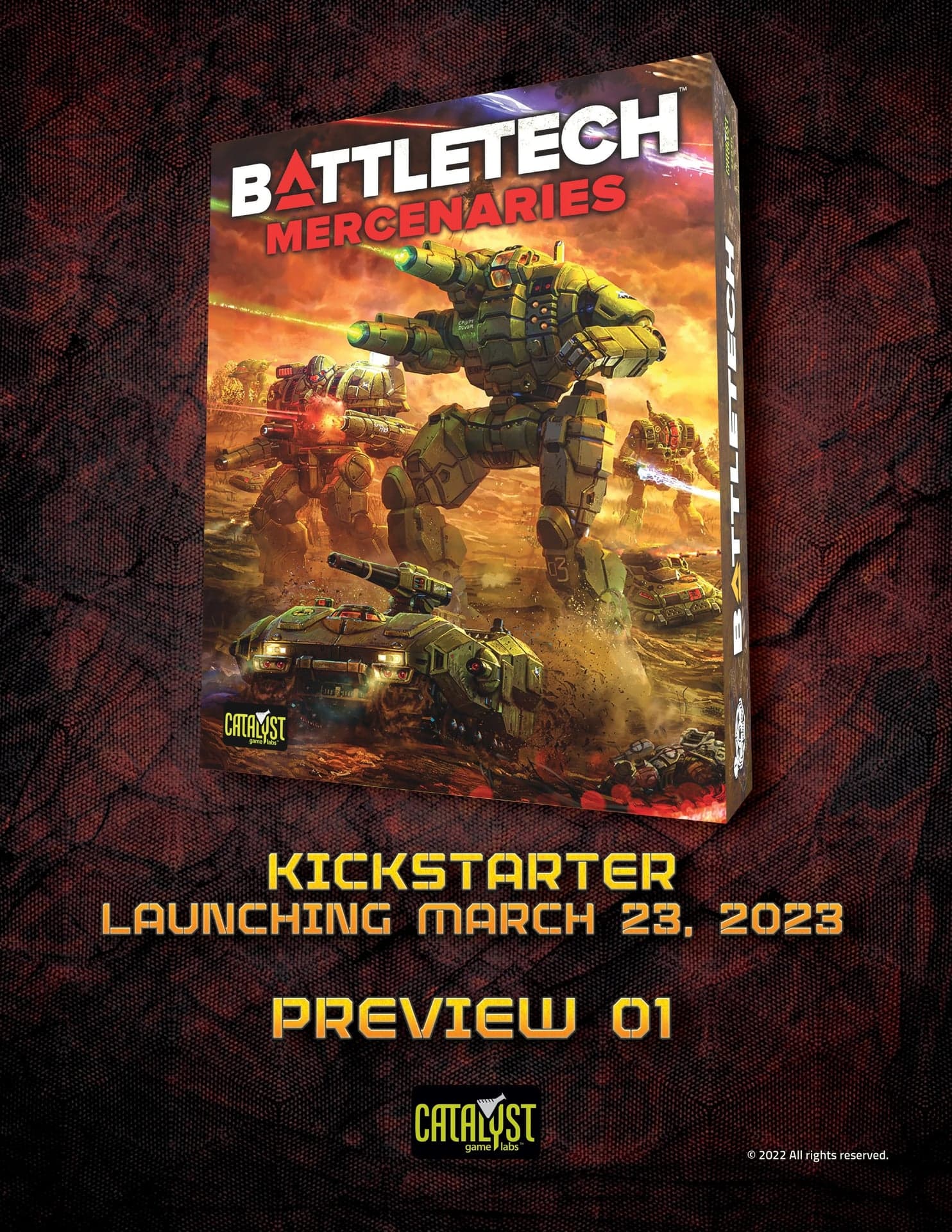 BattleTech: Mercenaries Kickstarter Preview 01 - Image 1