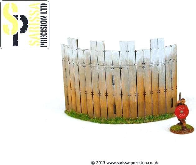 Wooden Palisade Corner - Image 1