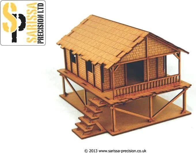 Woven Palm Style Village House