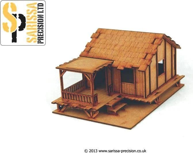 Planked Style Village House - Low