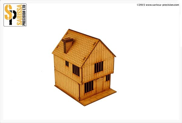 English Timber Framed Townhouse - 2 Storey - Narrow - Image 1
