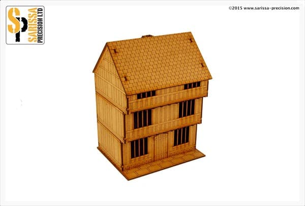 English Timber Framed Townhouse - 3 Storey - Wide - Image 1