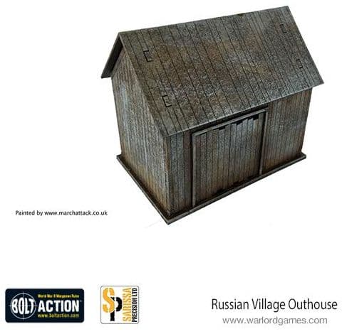 Russian Village Outhouse/Barn - Image 1