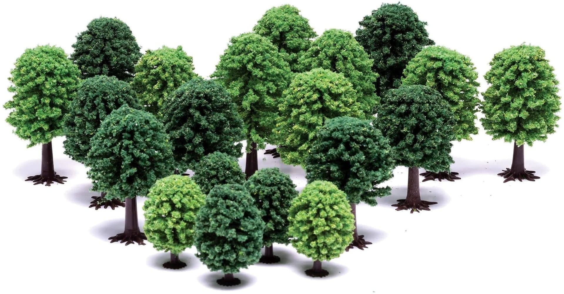 Deciduous Trees (5cm - 9cm) - 20 assorted trees - Image 1