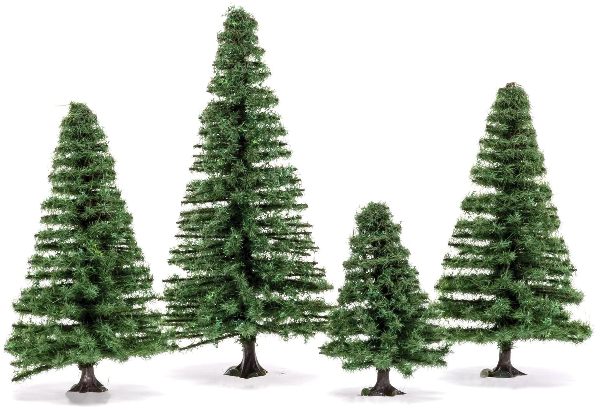 Fir Trees (4cm-8cm) - set of 4 trees - Image 1