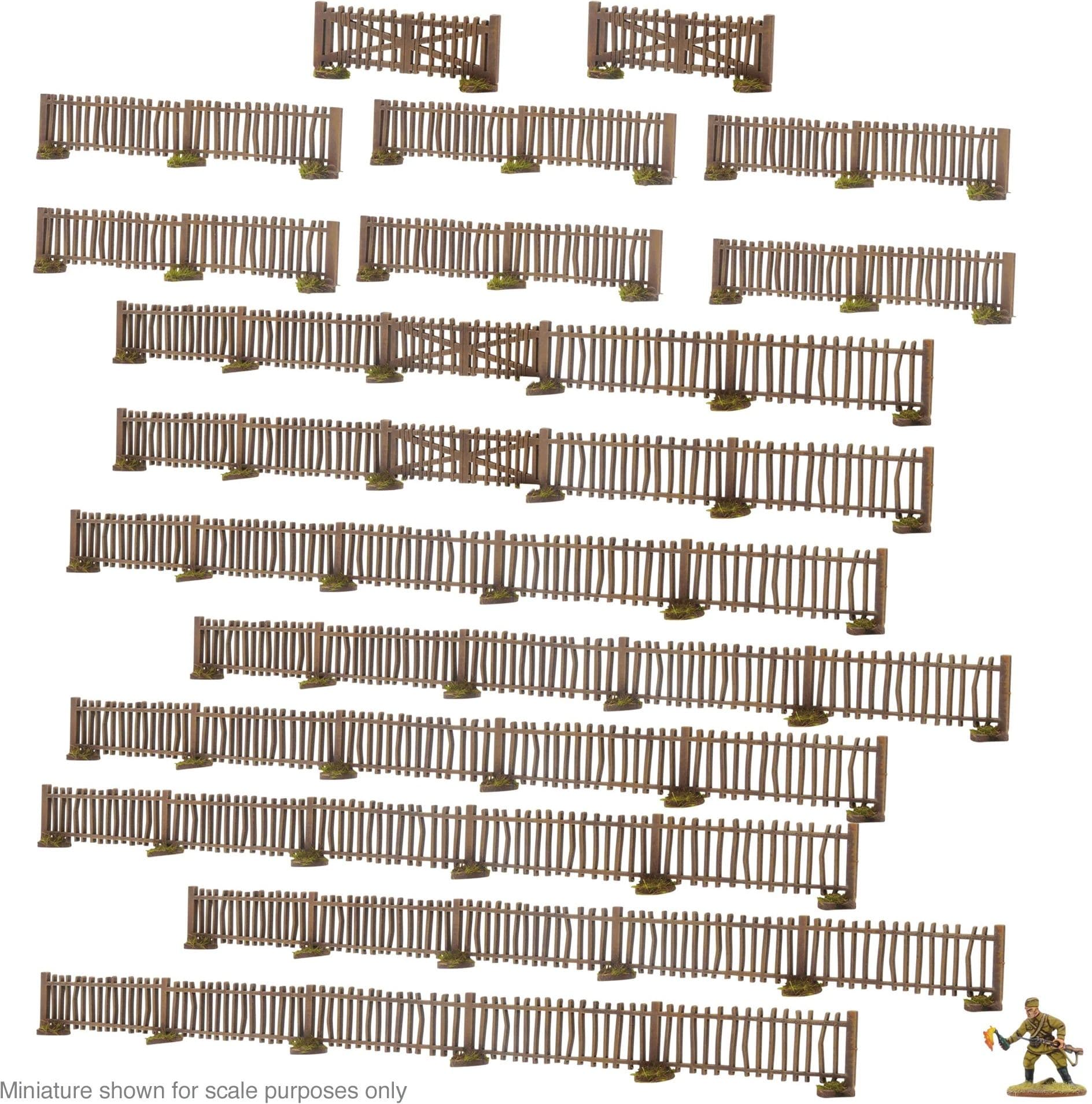Assorted Village Fences (28mm)