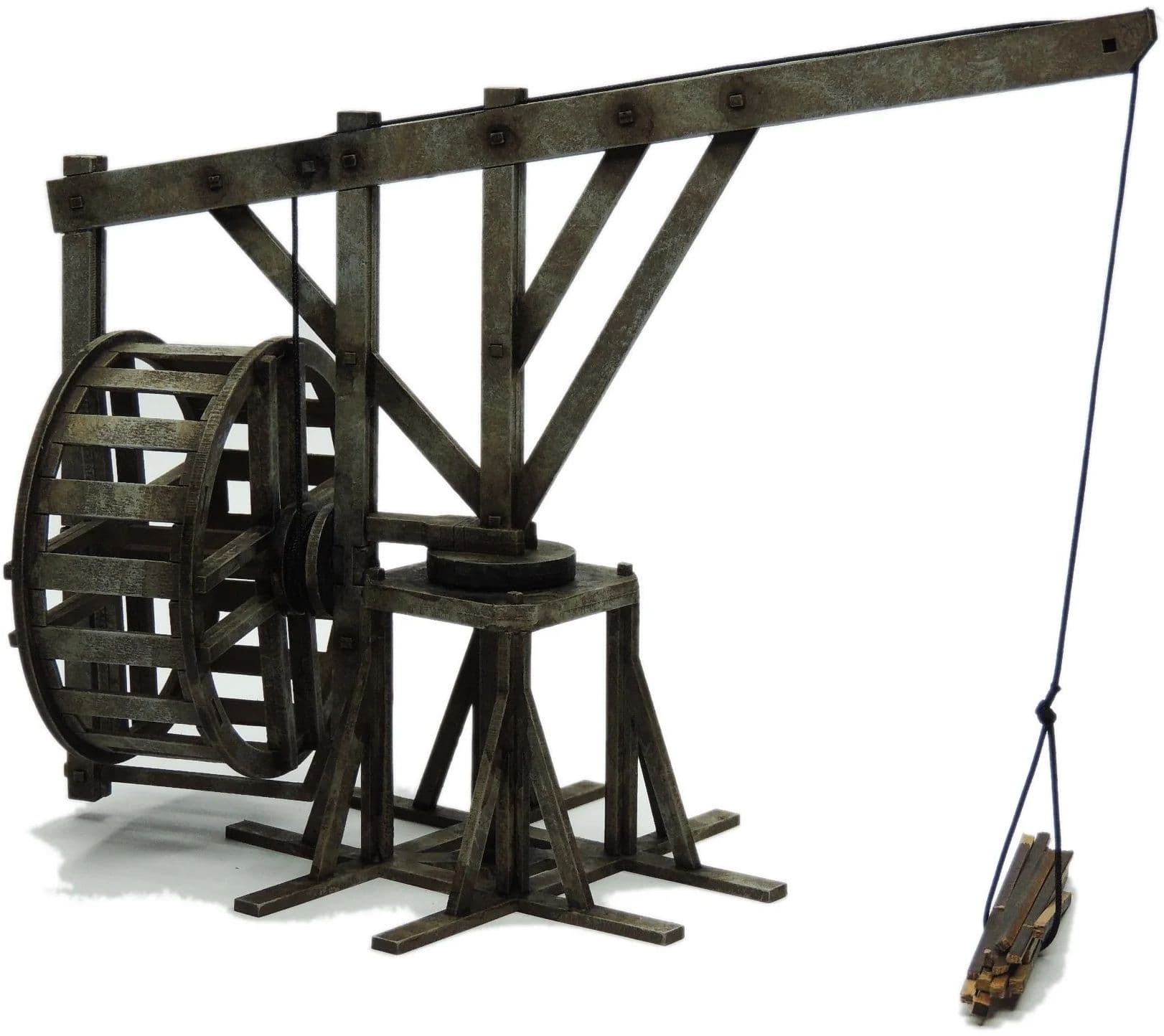 Large Treadwheel Crane - Image 1