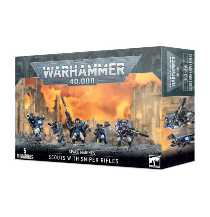 Space Marines Scouts with Sniper Rifles - Image 1