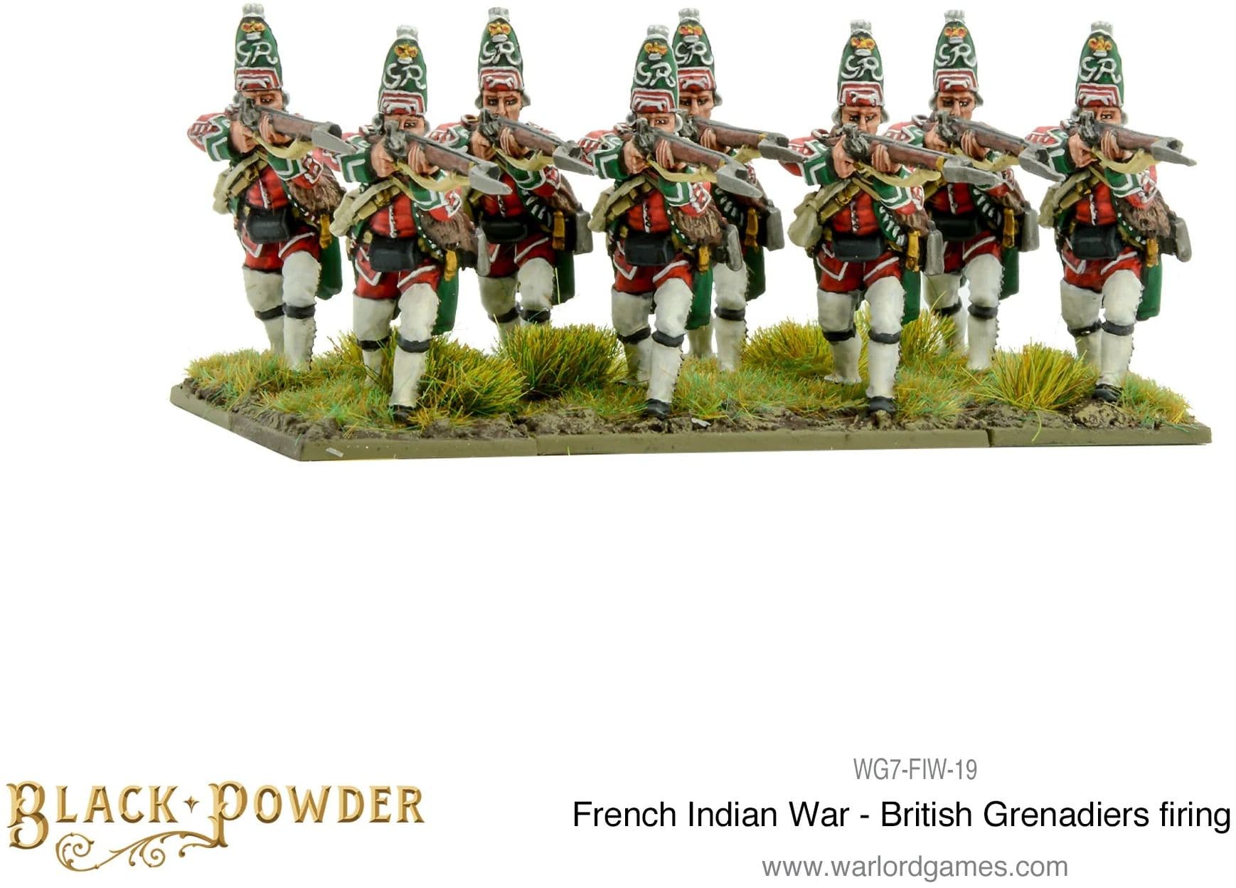 FIW British Grenadiers firing