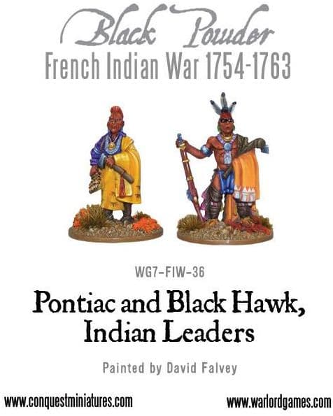 Pontiac & Black Hawk, Indian leaders