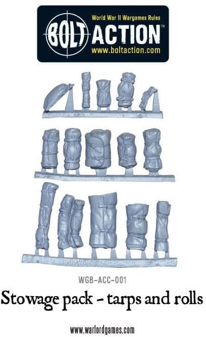 Stowage pack - tarps and rolls - Image 1