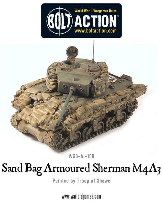 Sandbag Armoured Sherman M4A3 - Image 1