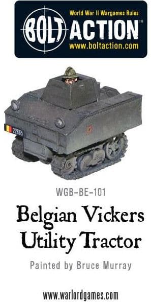 Belgian Vickers Utility Tractor - Image 1