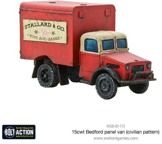 15cwt Bedford panel van (civilian pattern) - Image 1