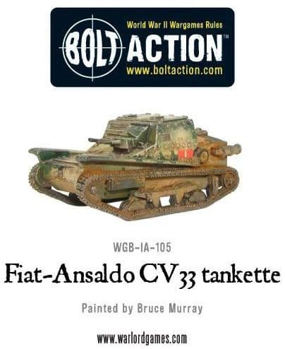 Fiat-Ansaldo CV33 tankette - Image 1