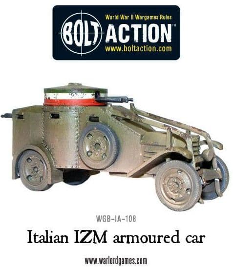 Italian IZM armoured car - Image 1