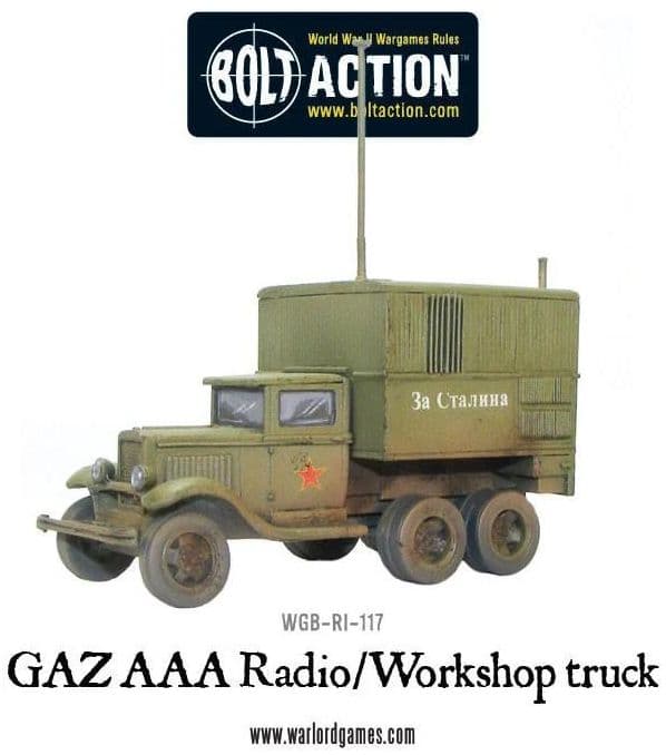 GAZ AAA Radio/Workshop truck - Image 1