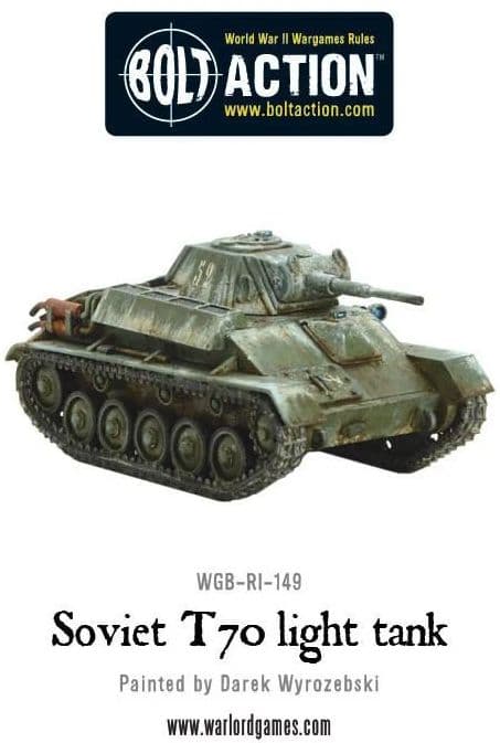 Soviet T70 Light Tank - Image 1