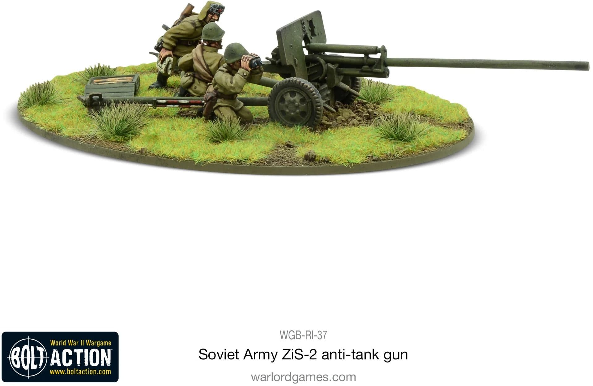 Soviet Army Zis-2 57mm anti-tank gun - Image 1
