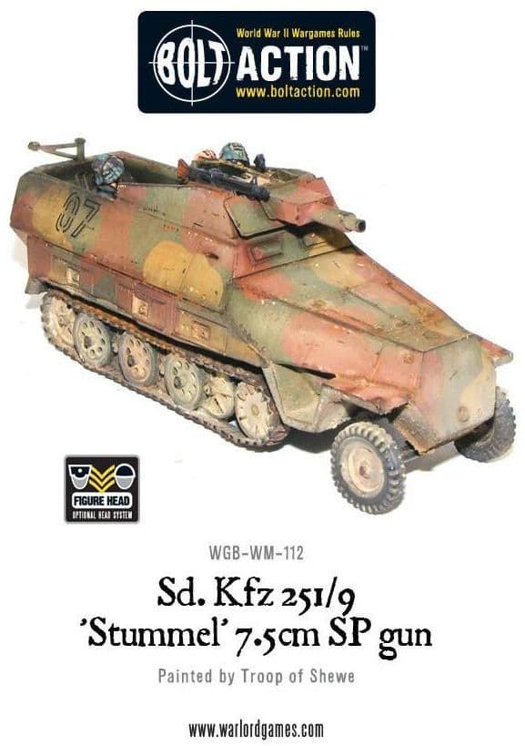 Sd.Kfz 251/9 'Stummel' 7.5cm SP gun