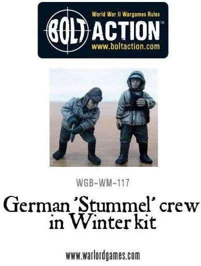 German 'Stummel' crew in Winter kit - Image 1