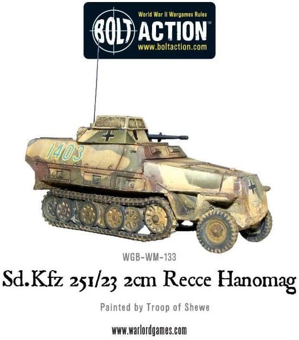 Sd.Kfz 251/23 2cm Recce Hanomag