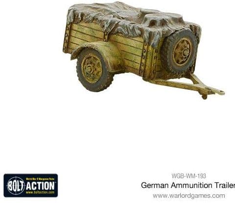 German Ammunition trailer - Image 1