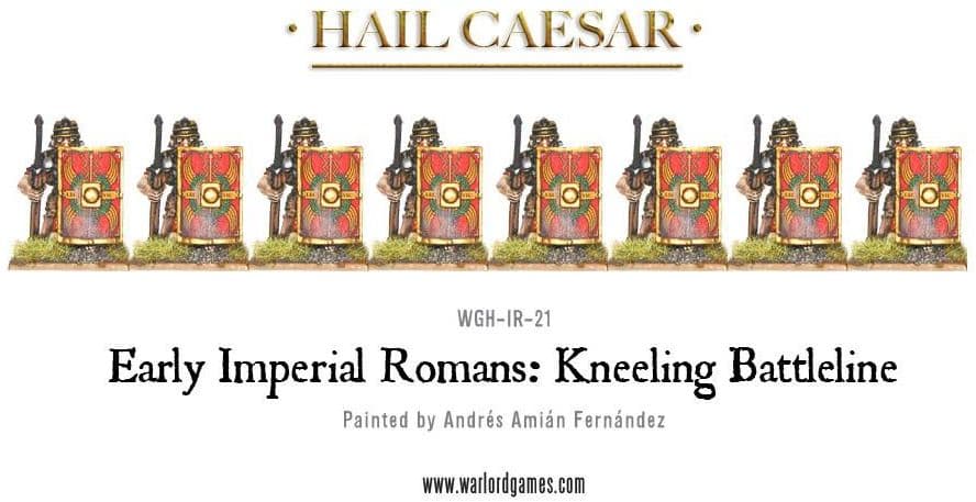 Early Imperial Romans: Kneeling Battleline