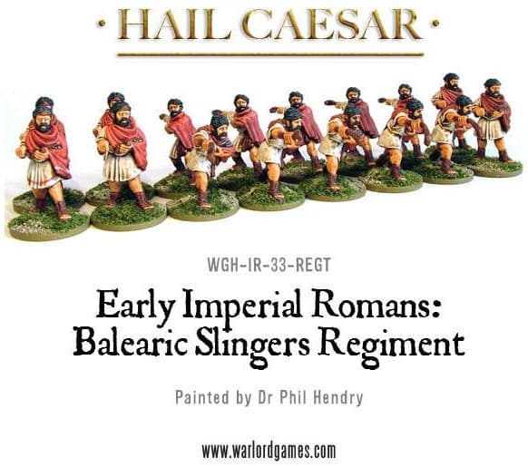 Early Imperial Romans: Balearic Slingers Regiment - Image 1
