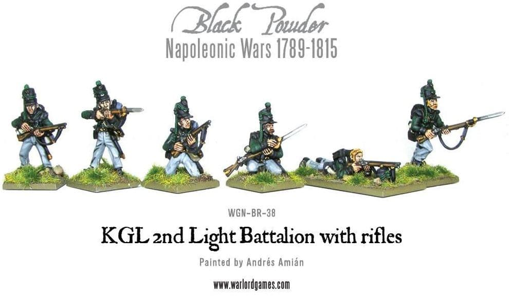 KGL 2nd Light Battalion with rifles - Image 1