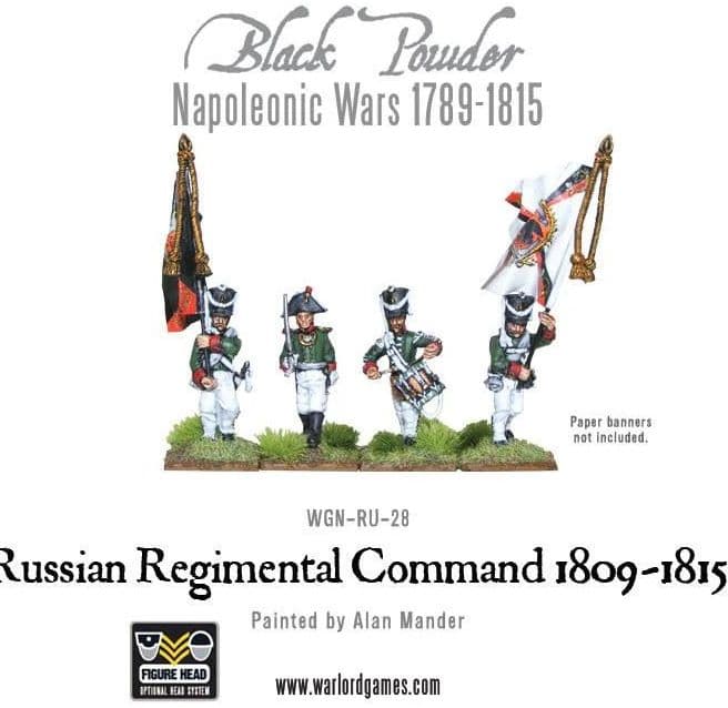 Russian Infantry 1809-1815 Box Set command - Image 1