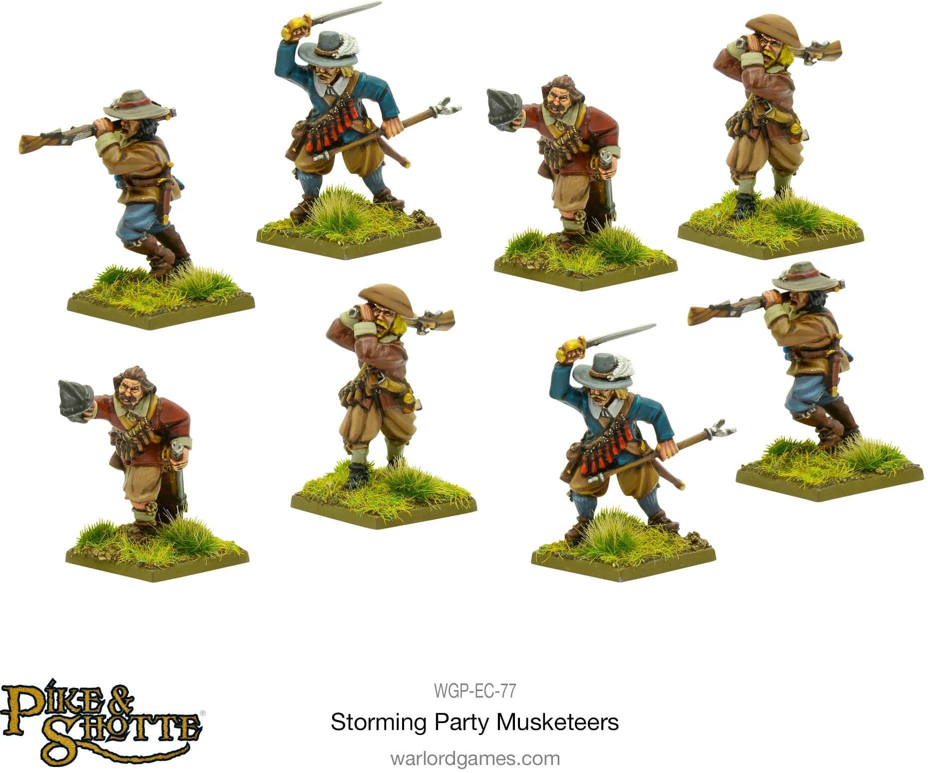 Pike & Shotte Storming Party Musketeers