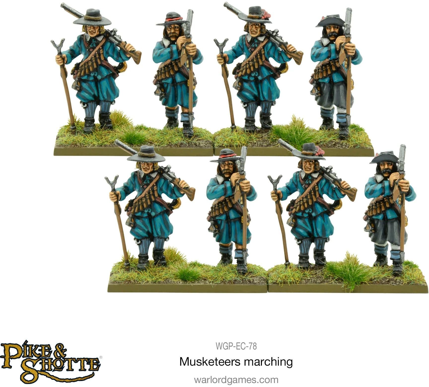 Pike & Shotte Musketeers Marching - Image 1